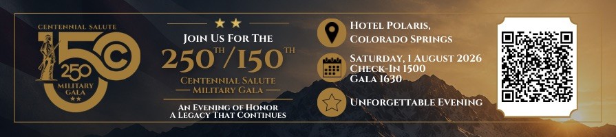 Military Gala banner ad